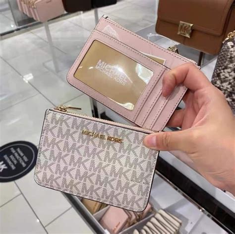 michael kors white coin purse|Michael Kors coin purse sale.